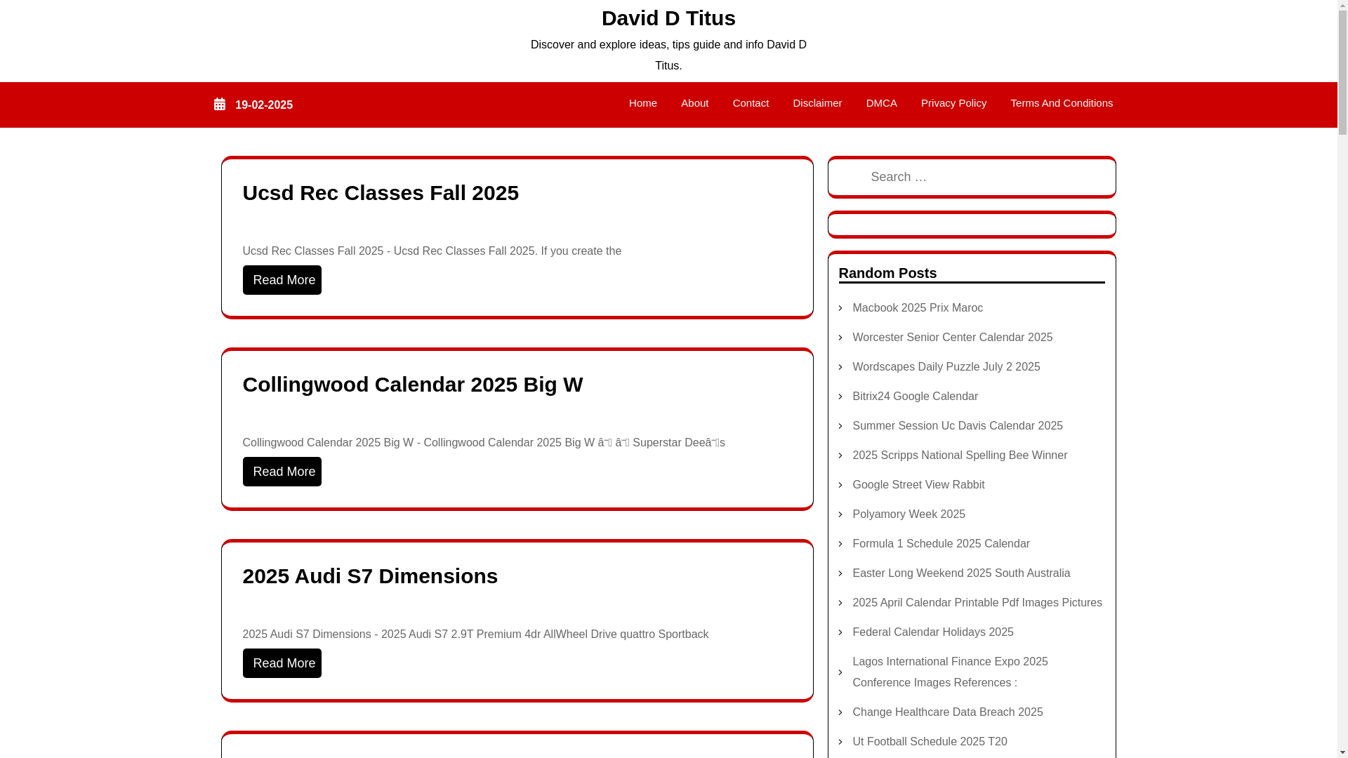 website screenshot of https://daviddtitusg.pages.dev/
