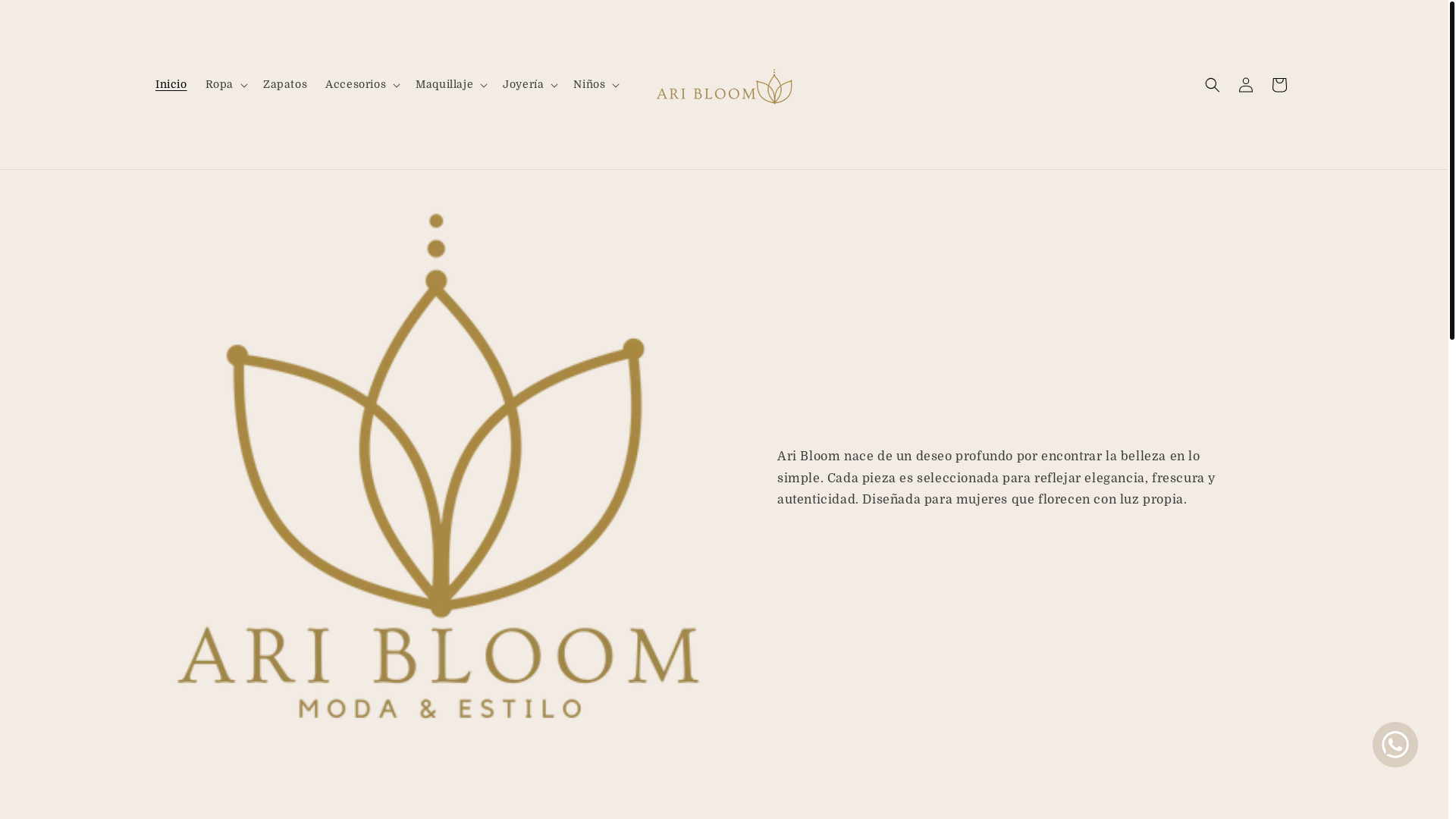website screenshot of https://aribloomhn.com/