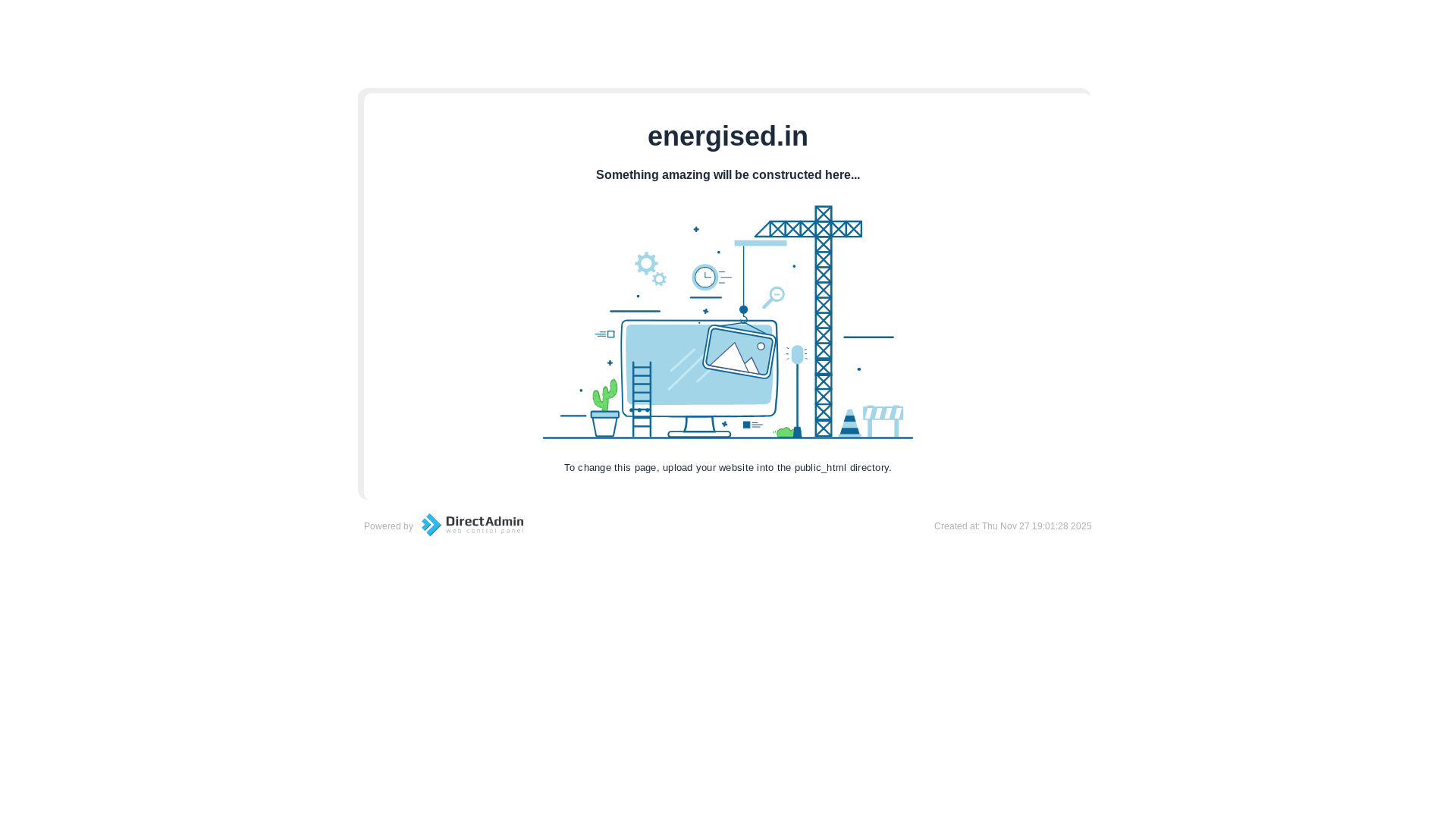 website screenshot of https://energised.in/