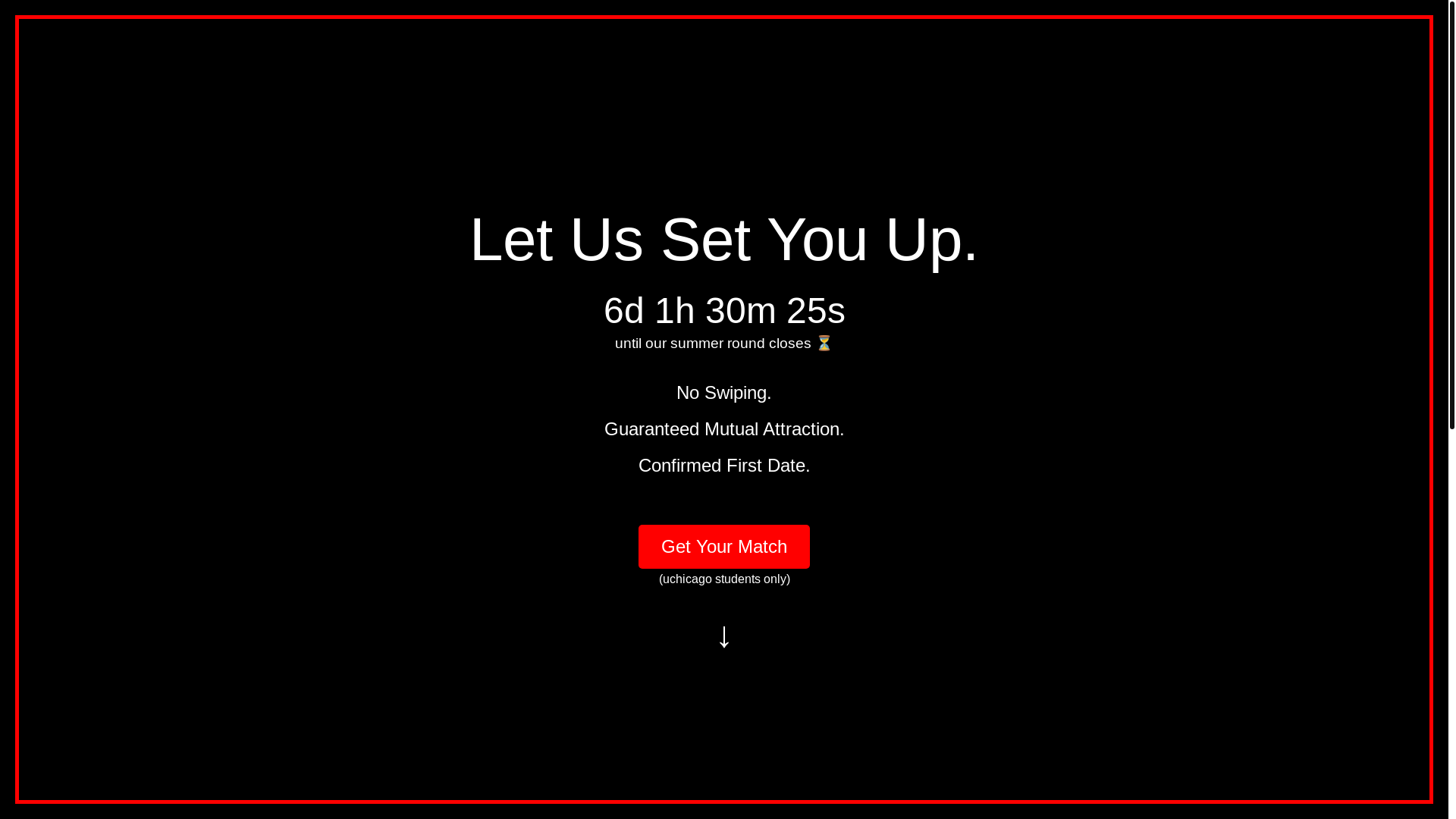 website screenshot of https://uchicago-love.pages.dev/