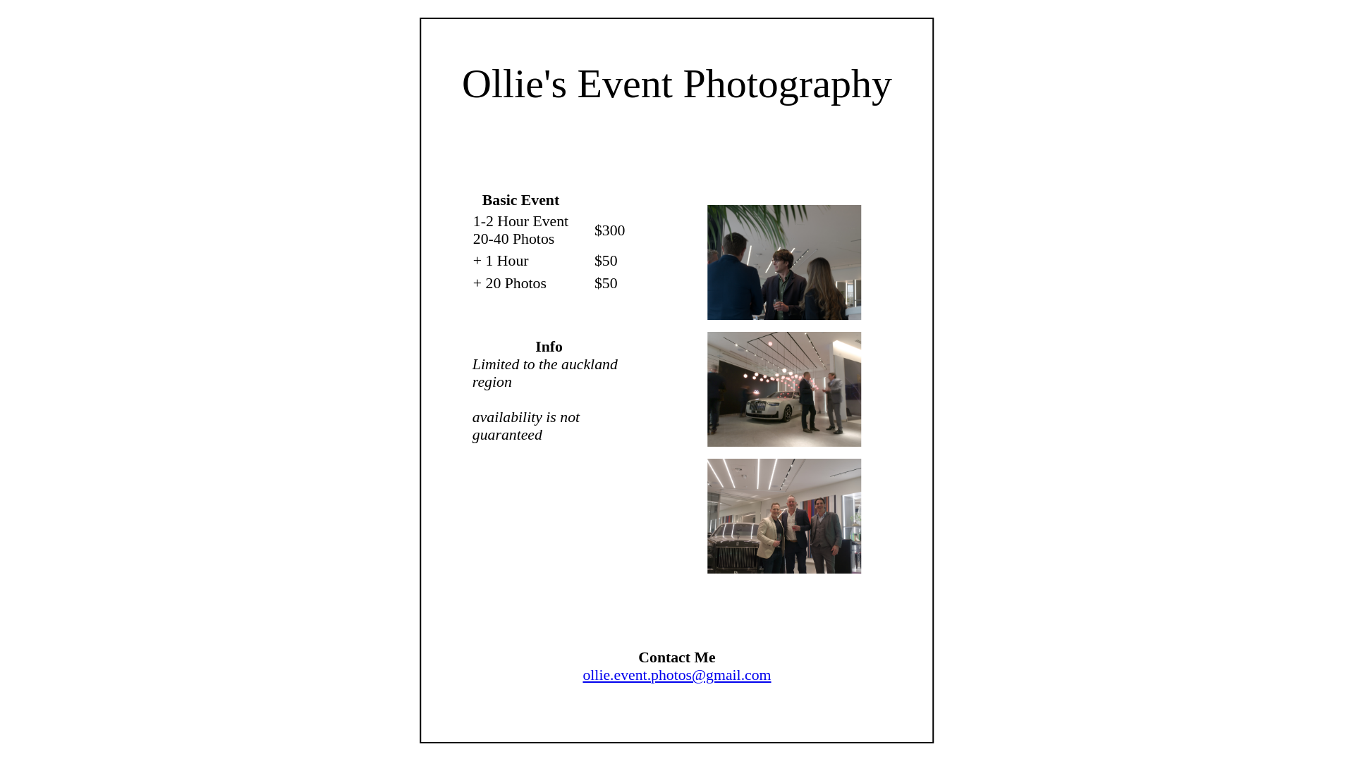 website screenshot of https://eventphotoswebsite.pages.dev/