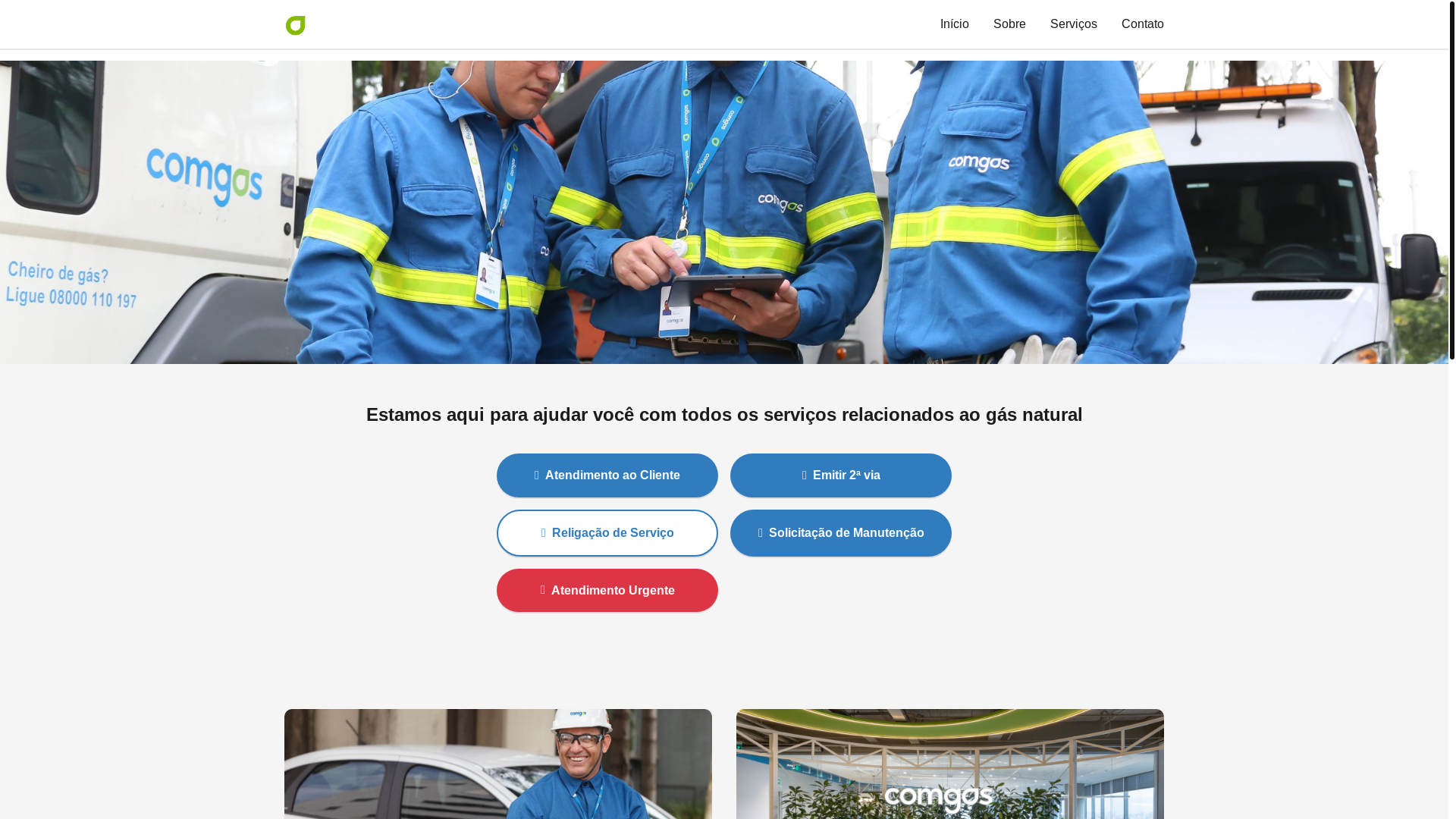 website screenshot of https://suportegas.top/