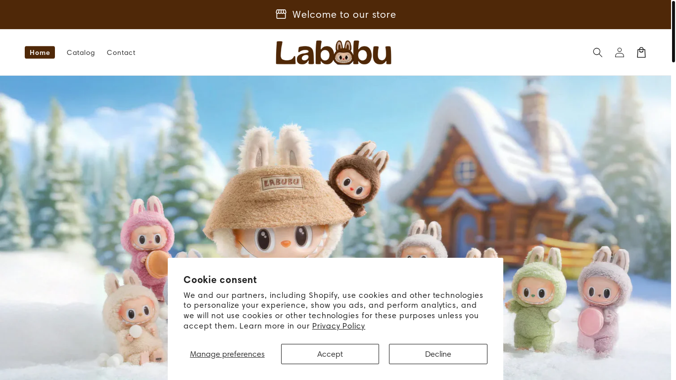 website screenshot of https://mybestlabubu.shop/