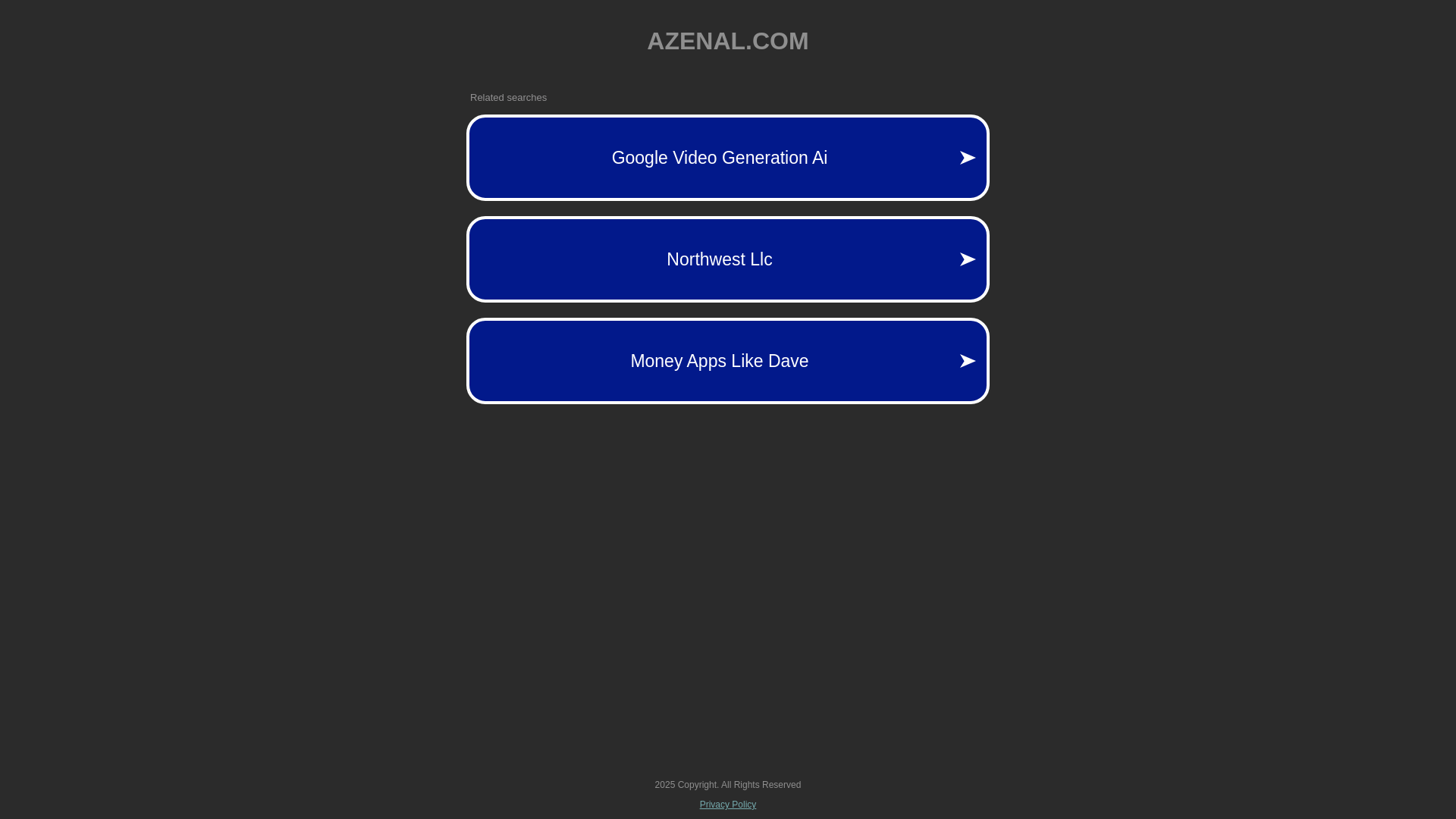 website screenshot of https://azenal.com/