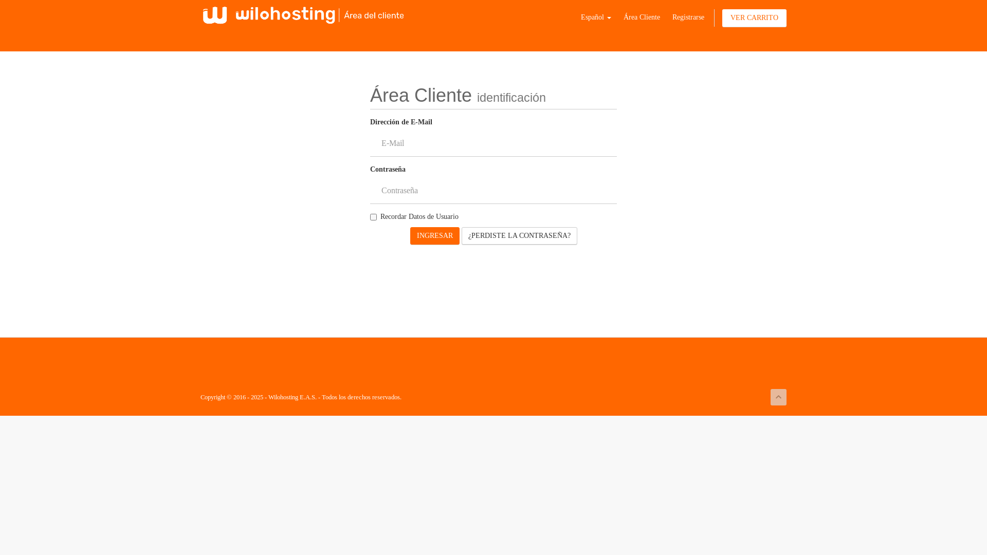 website screenshot of https://wiloserver.com/