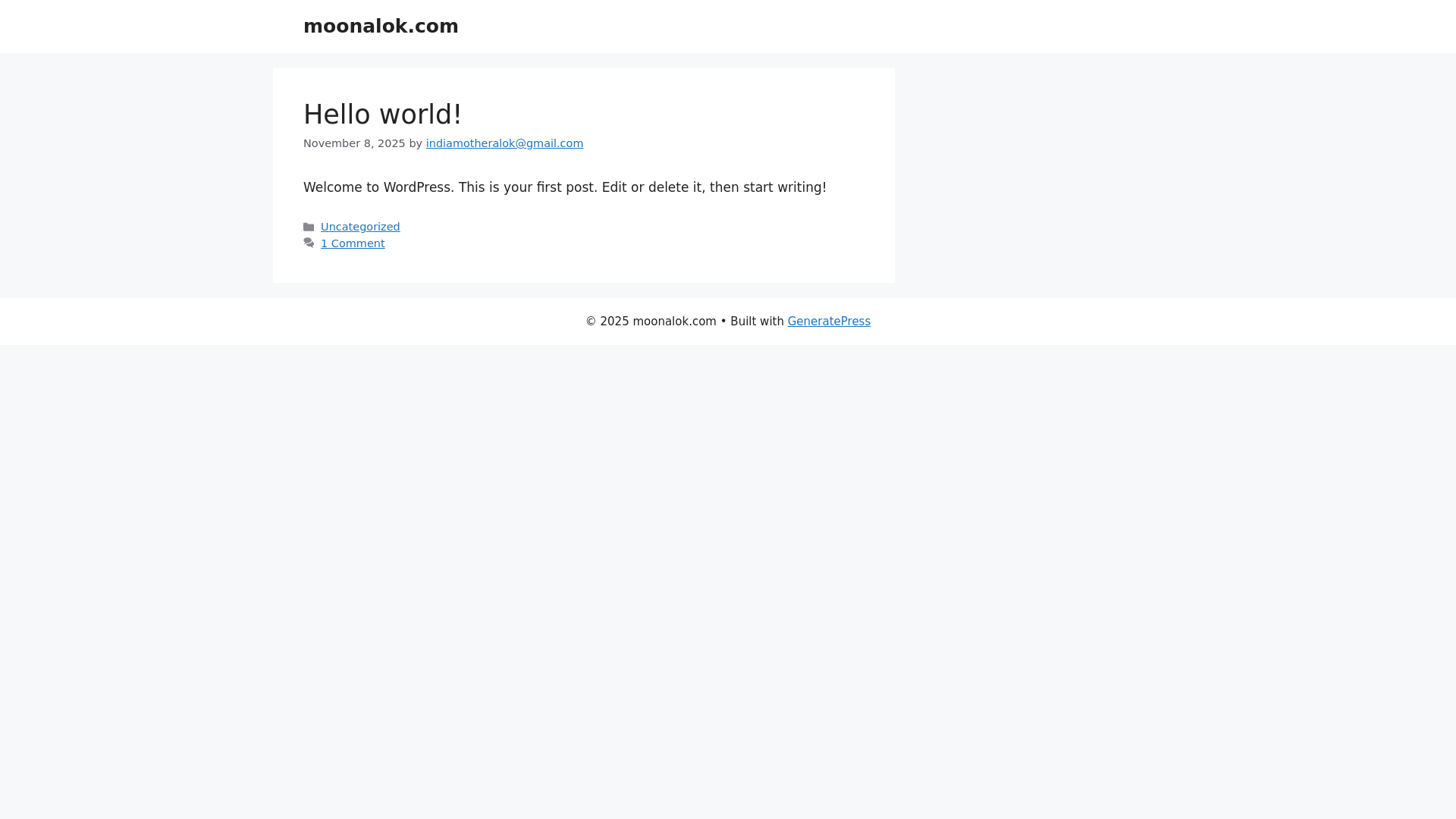 website screenshot of https://moonalok.com/
