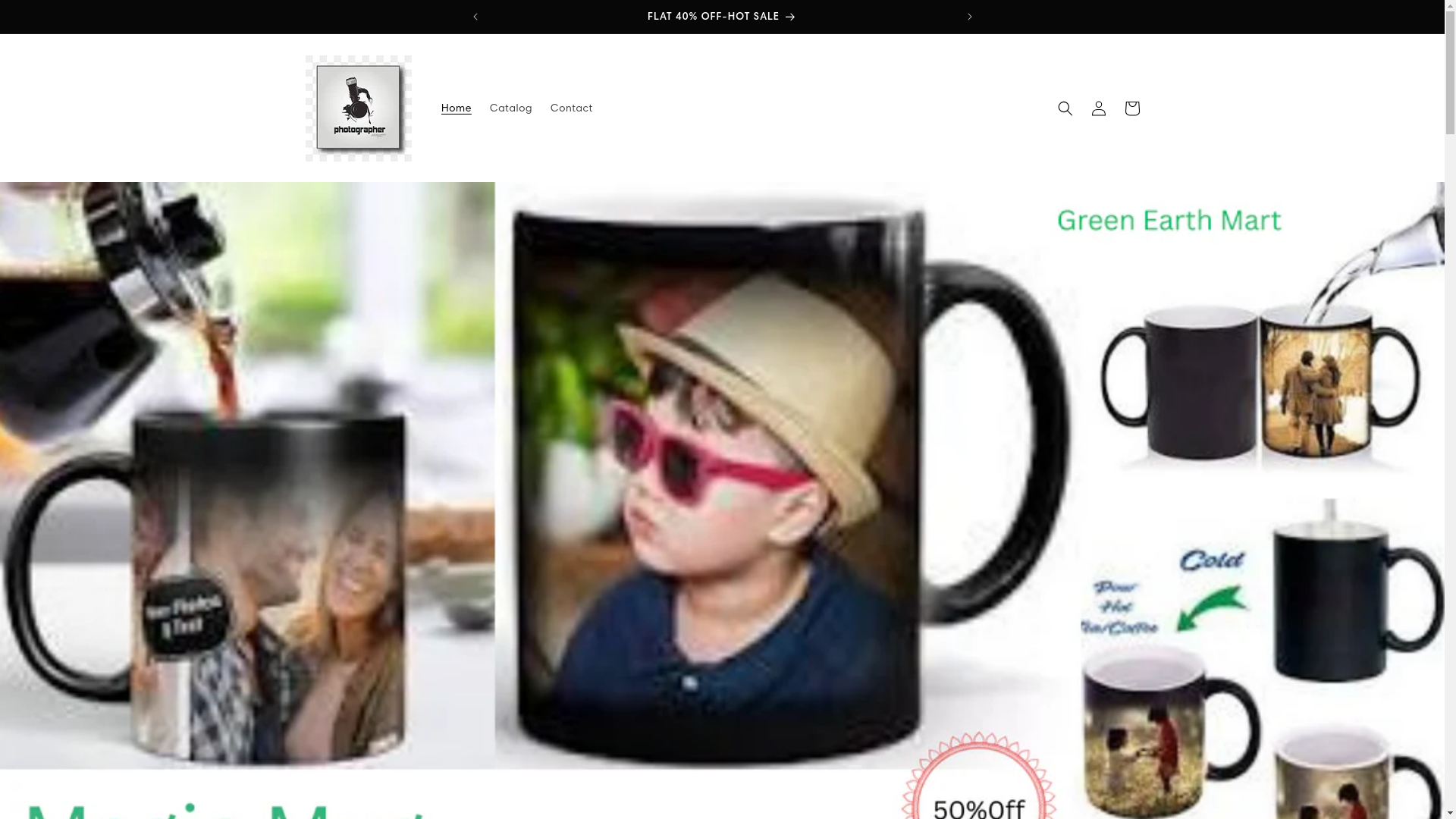 website screenshot of https://greenearthmart.online/