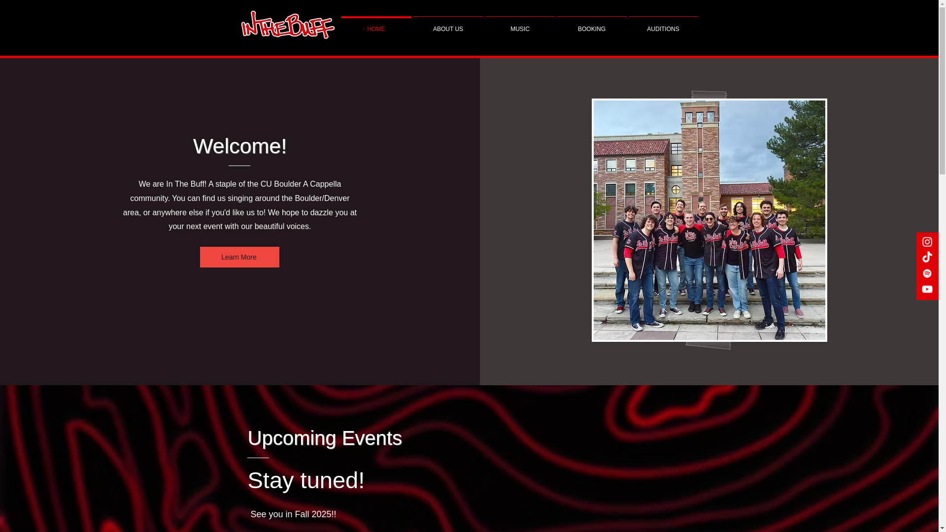 website screenshot of https://inthebuff.org/