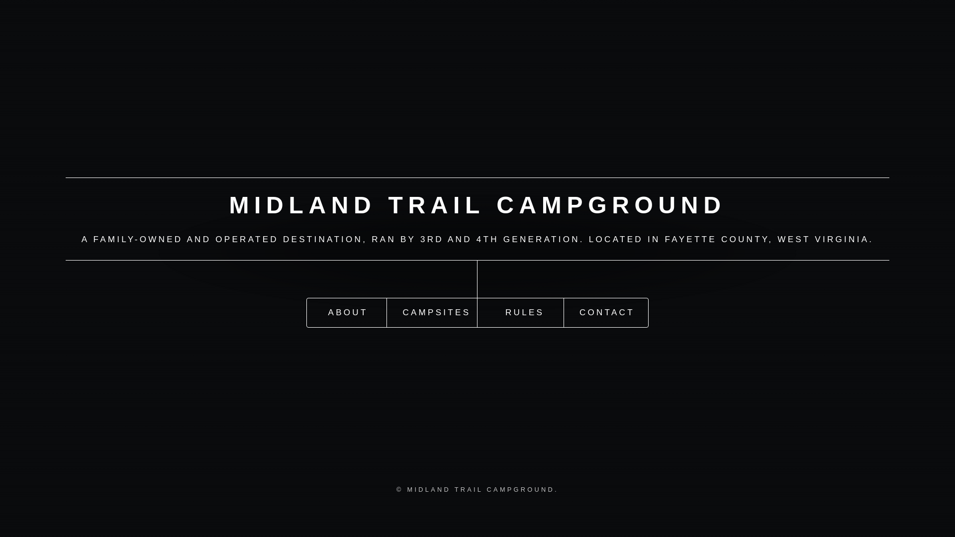 website screenshot of https://midland-trail-campground.pages.dev/