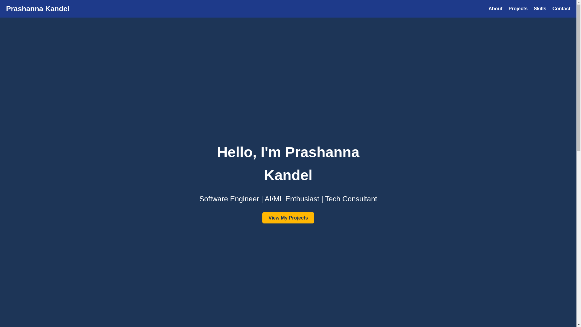 website screenshot of https://prashkandel63-github-io.pages.dev/