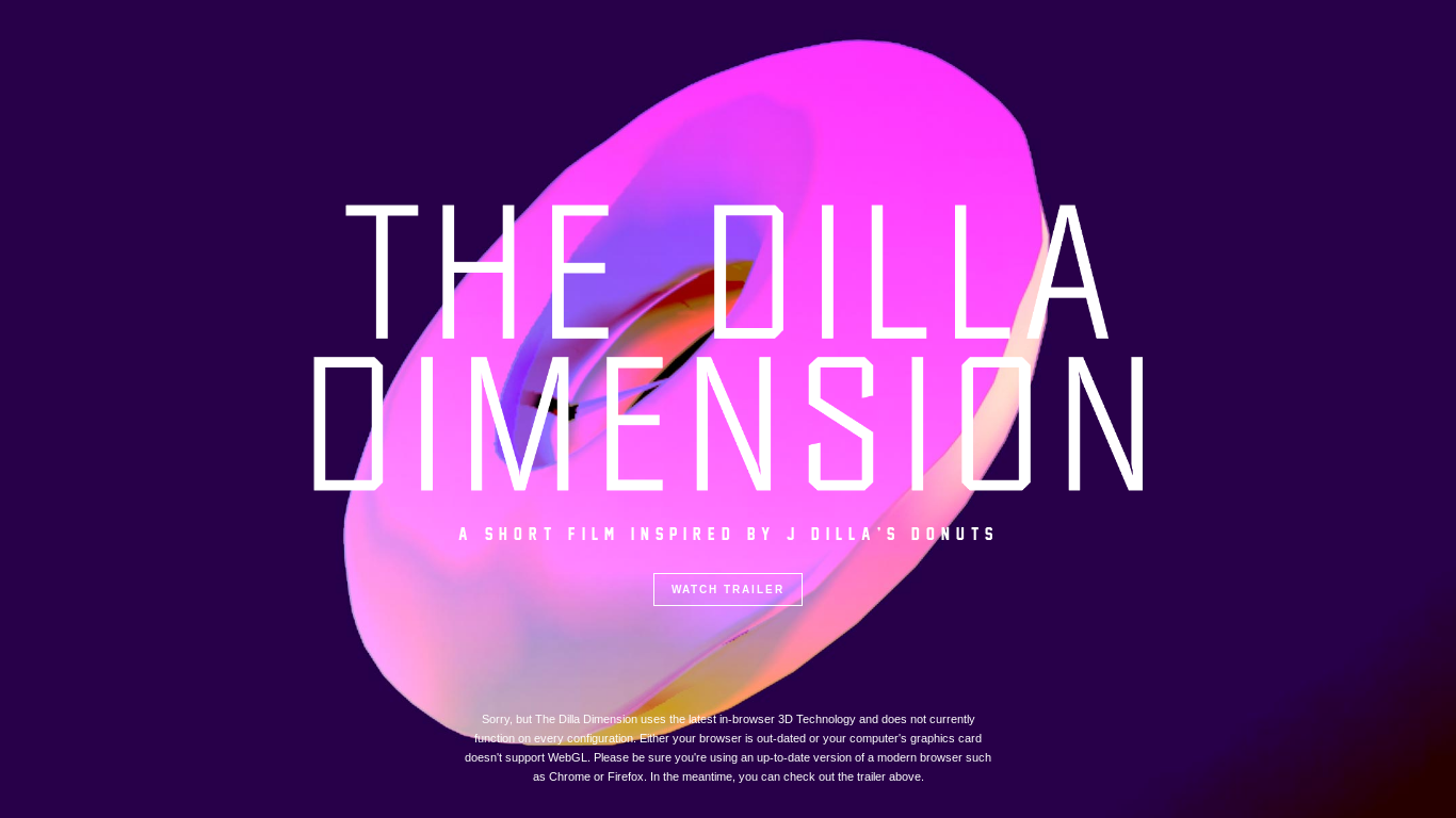 website screenshot of http://www.dilladimension.com/