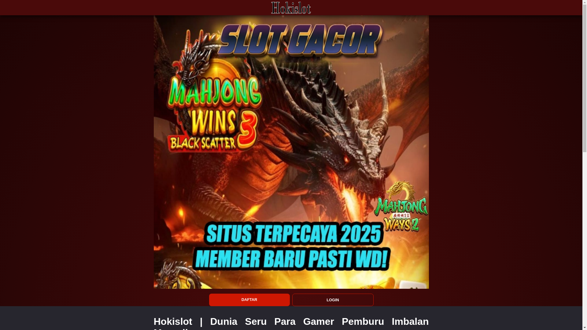 website screenshot of https://hokislot45.pages.dev/