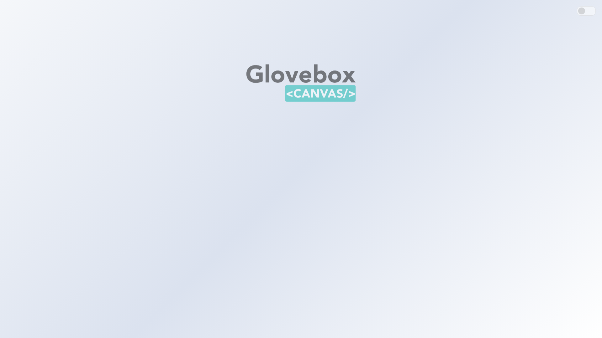 website screenshot of https://glovebox-canvas.pages.dev/