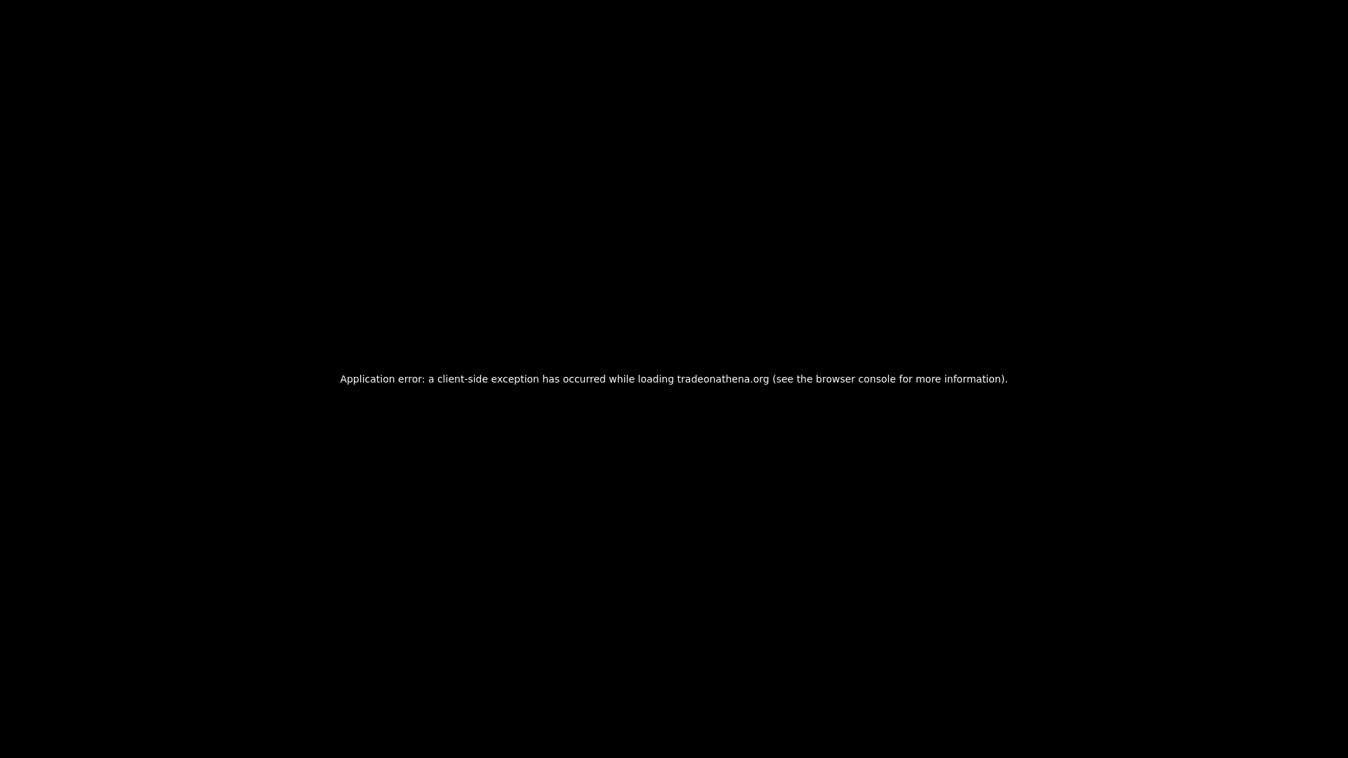 website screenshot of https://tradeonathena.org/
