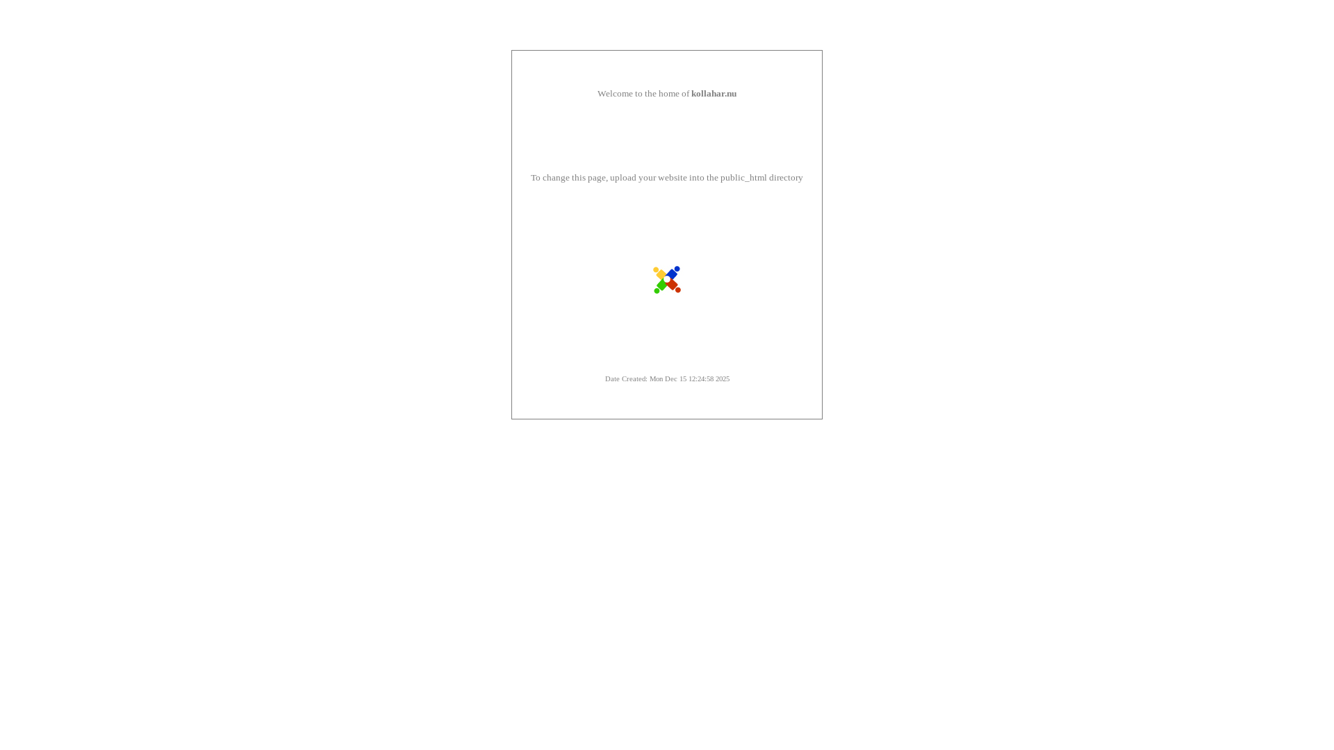 website screenshot of https://kollahar.nu/