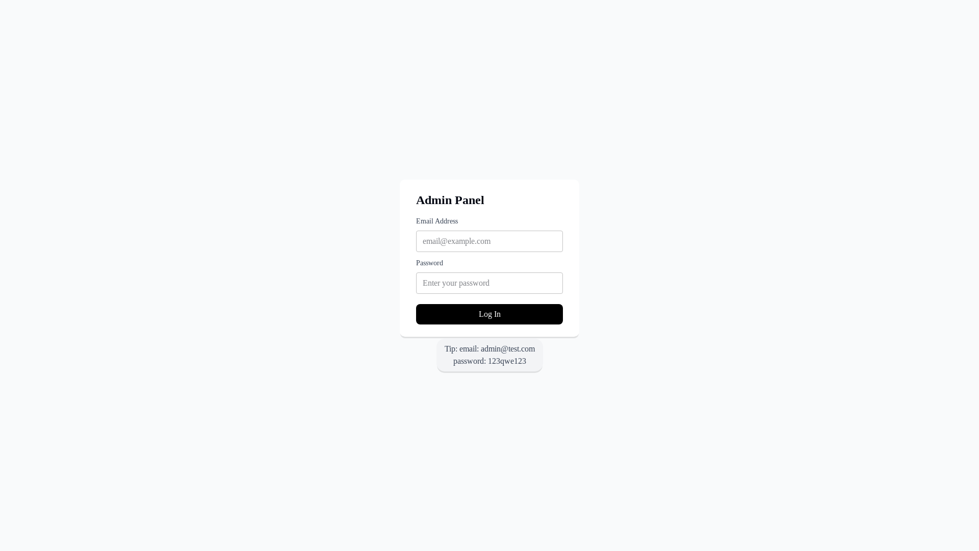 website screenshot of https://store-admin-8st.pages.dev/