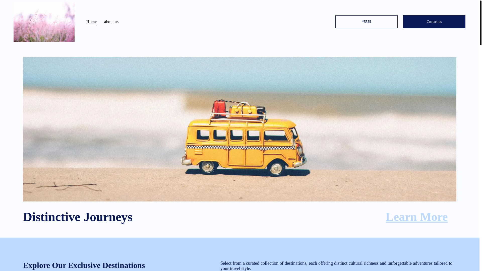 website screenshot of https://majesticvoyages.org/