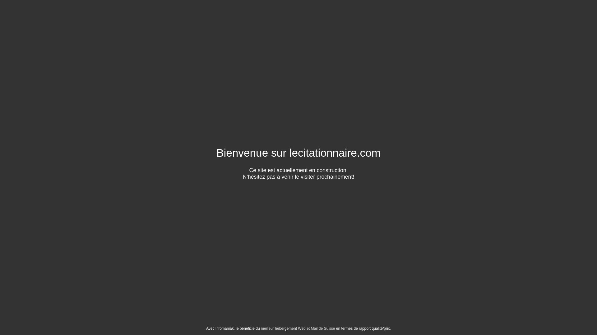 website screenshot of https://lecitationnaire.com/