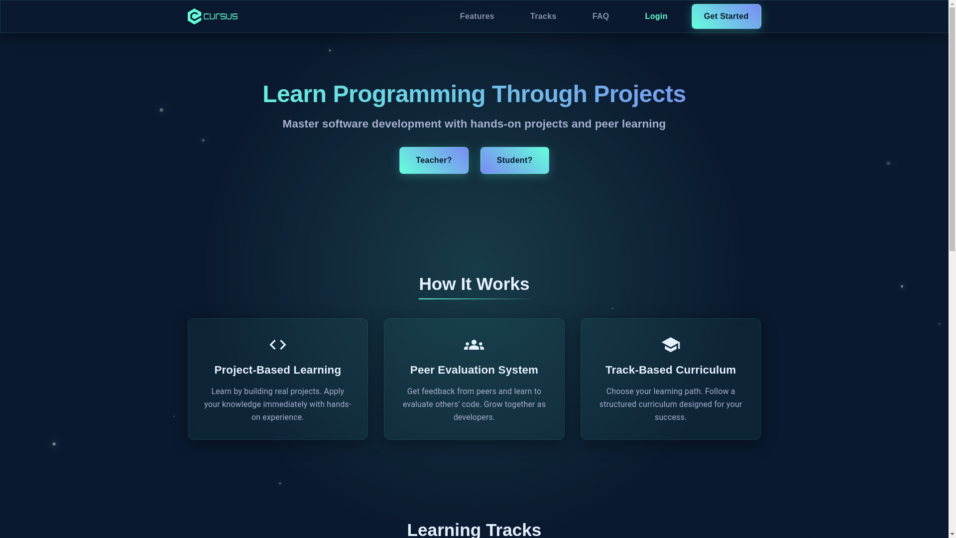 website screenshot of https://42devspace-staging.pages.dev/