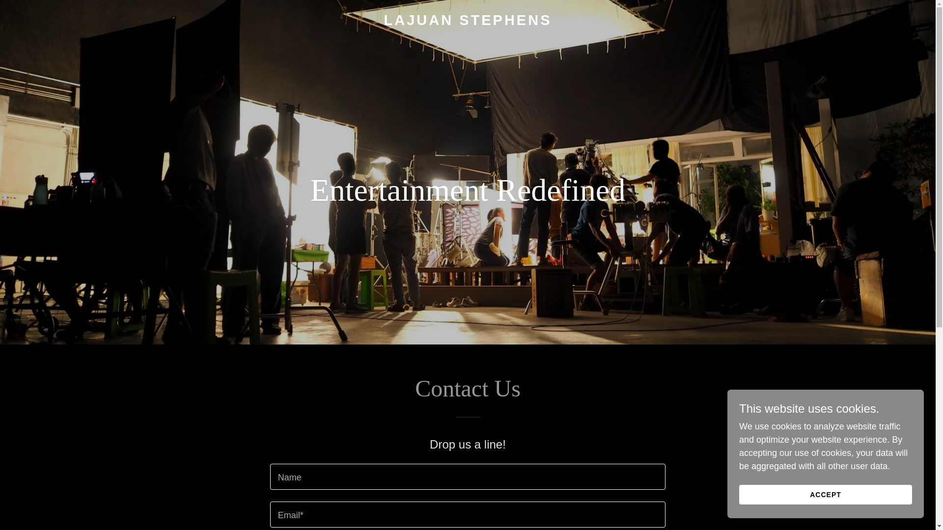 website screenshot of https://lajuanstephens.com/