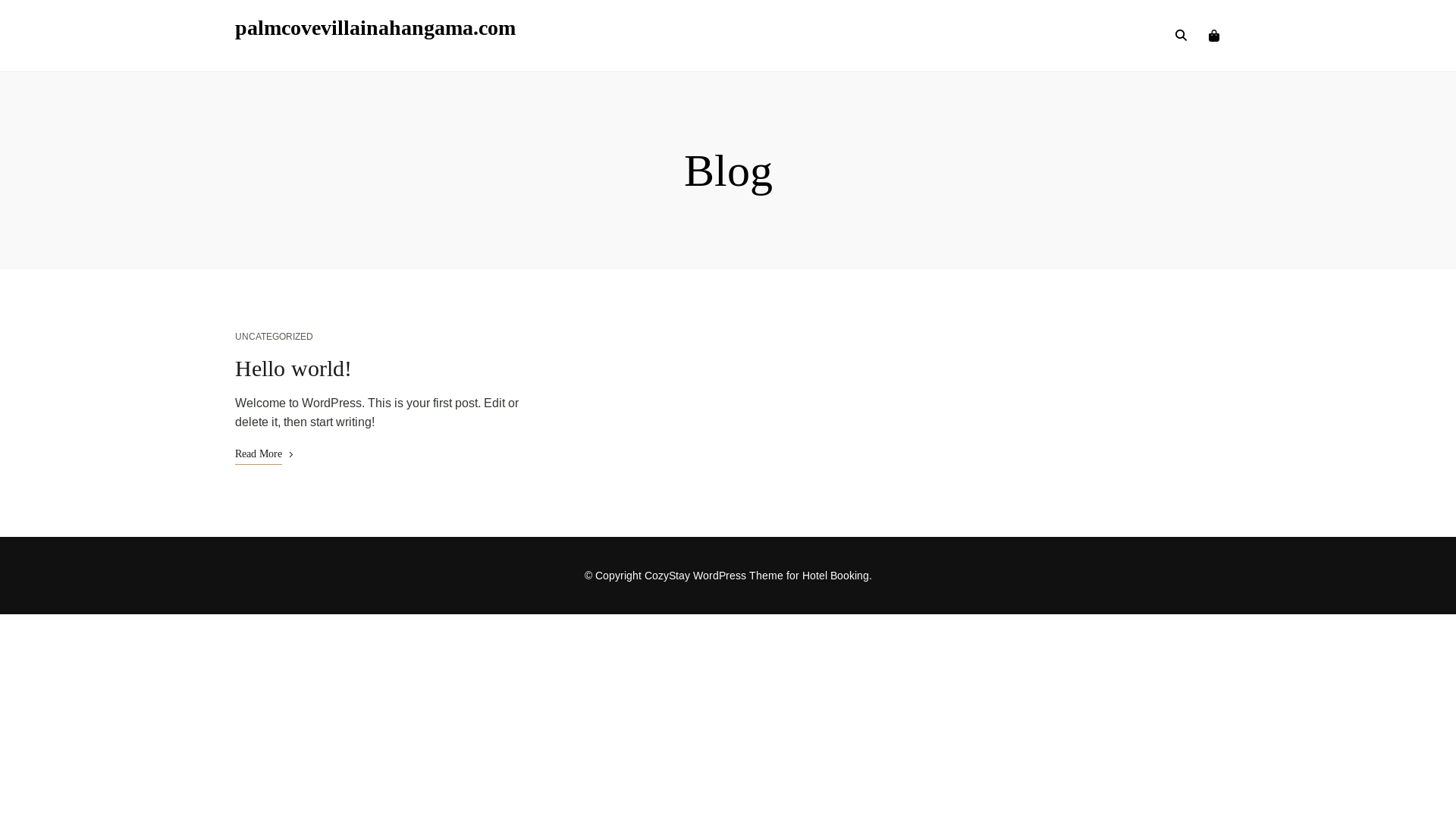 website screenshot of https://palmcovevillainahangama.com/