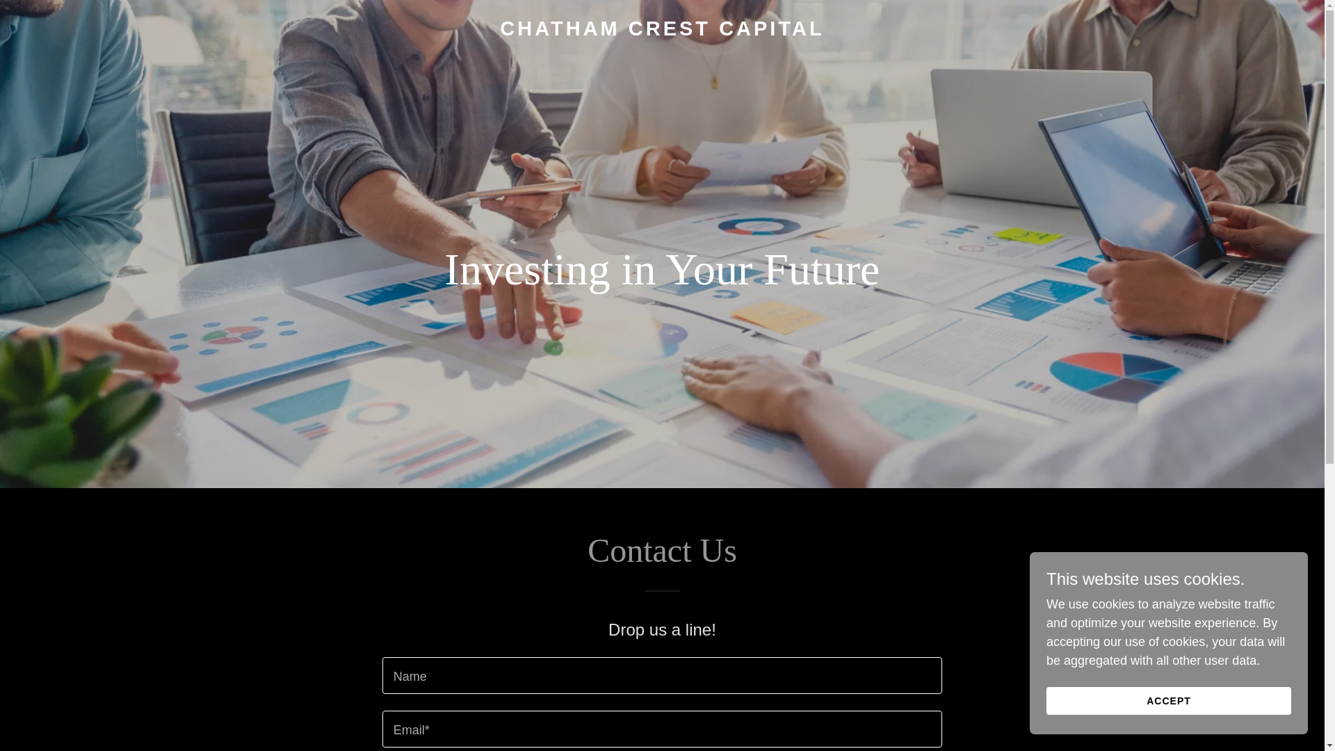 website screenshot of https://chathamcrestcapital.com/