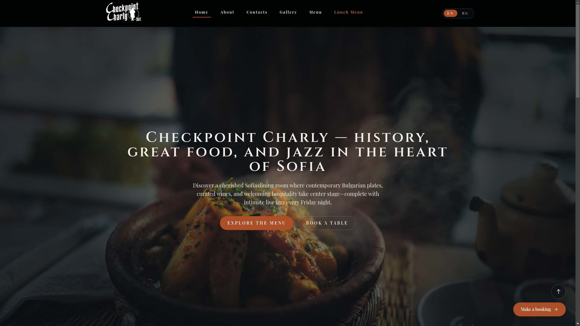 website screenshot of https://checkpointcharly-site.pages.dev/