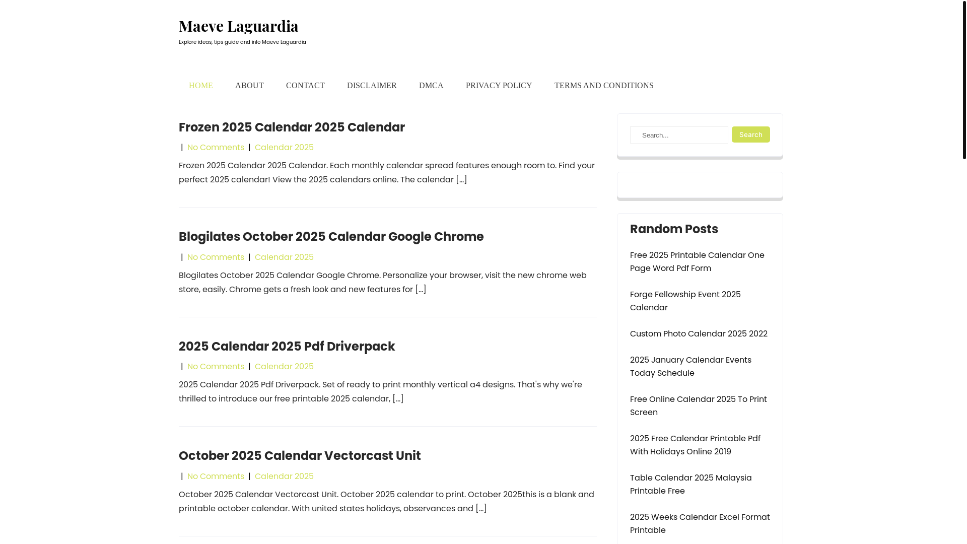 website screenshot of https://maevelaguardia.pages.dev/