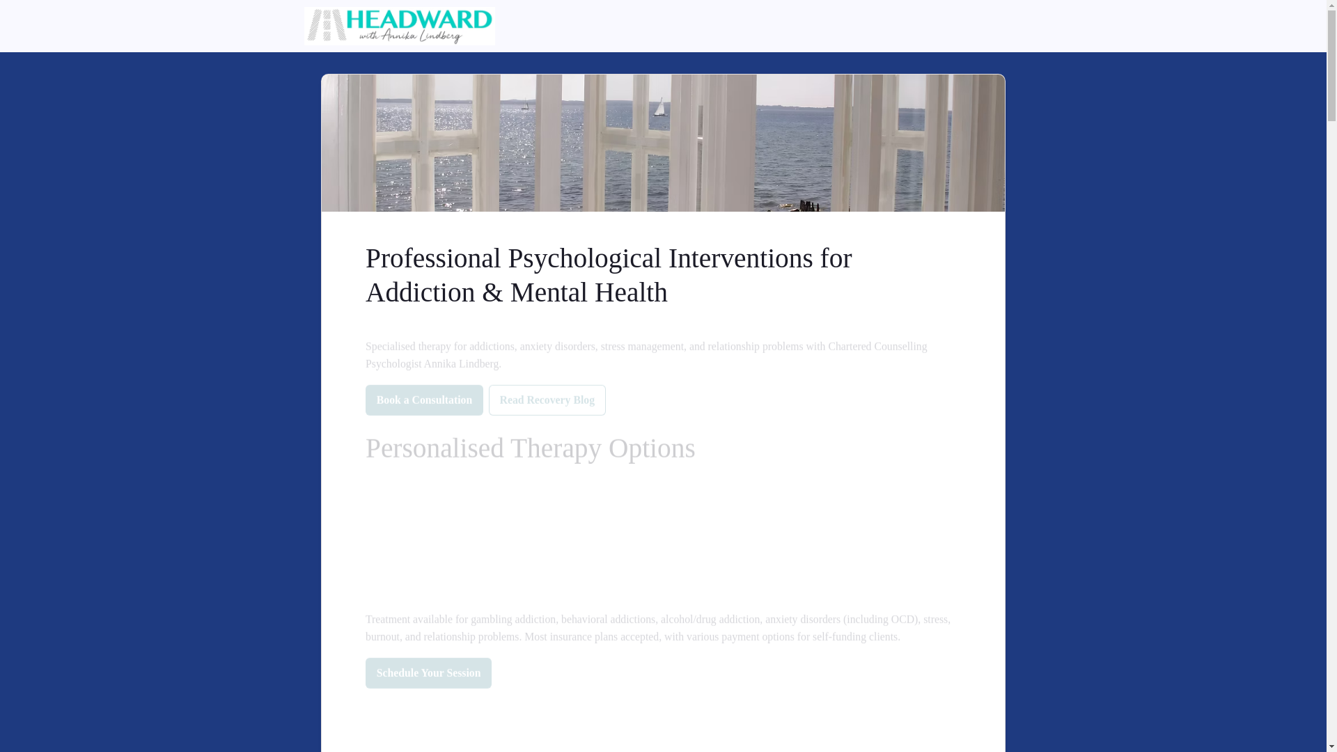 website screenshot of https://headward.support/
