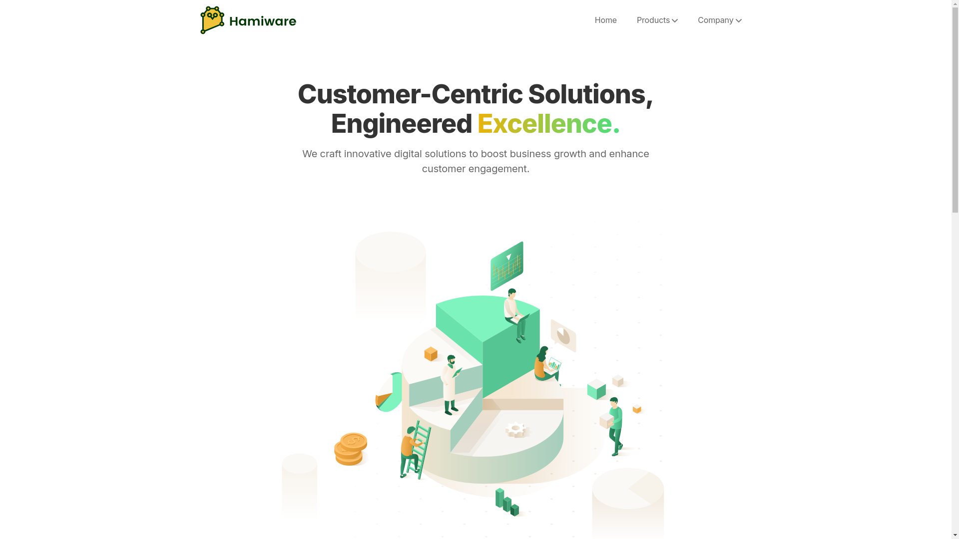 website screenshot of https://hamiware-com-stg.pages.dev/