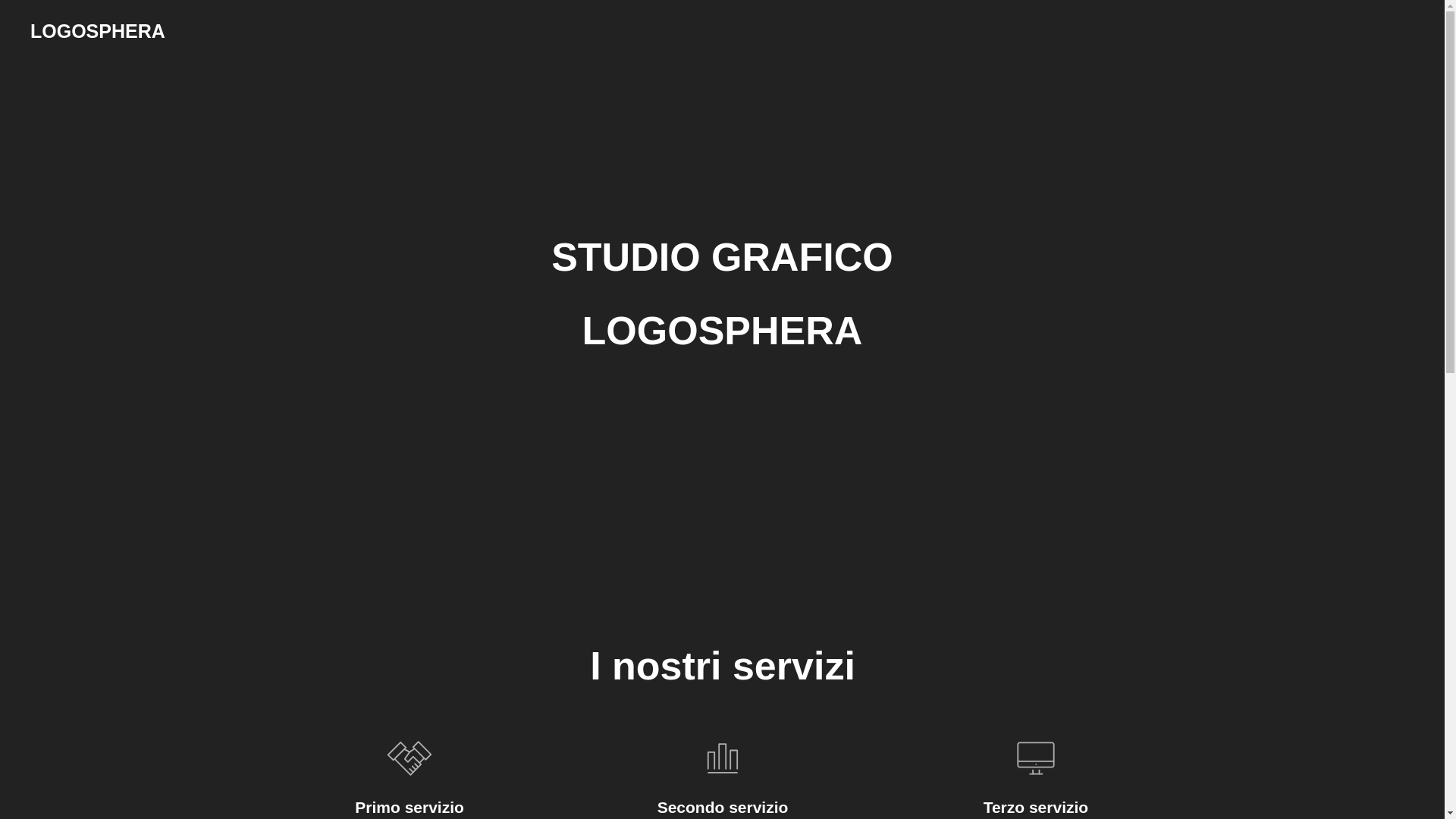 website screenshot of https://logosphera.it/