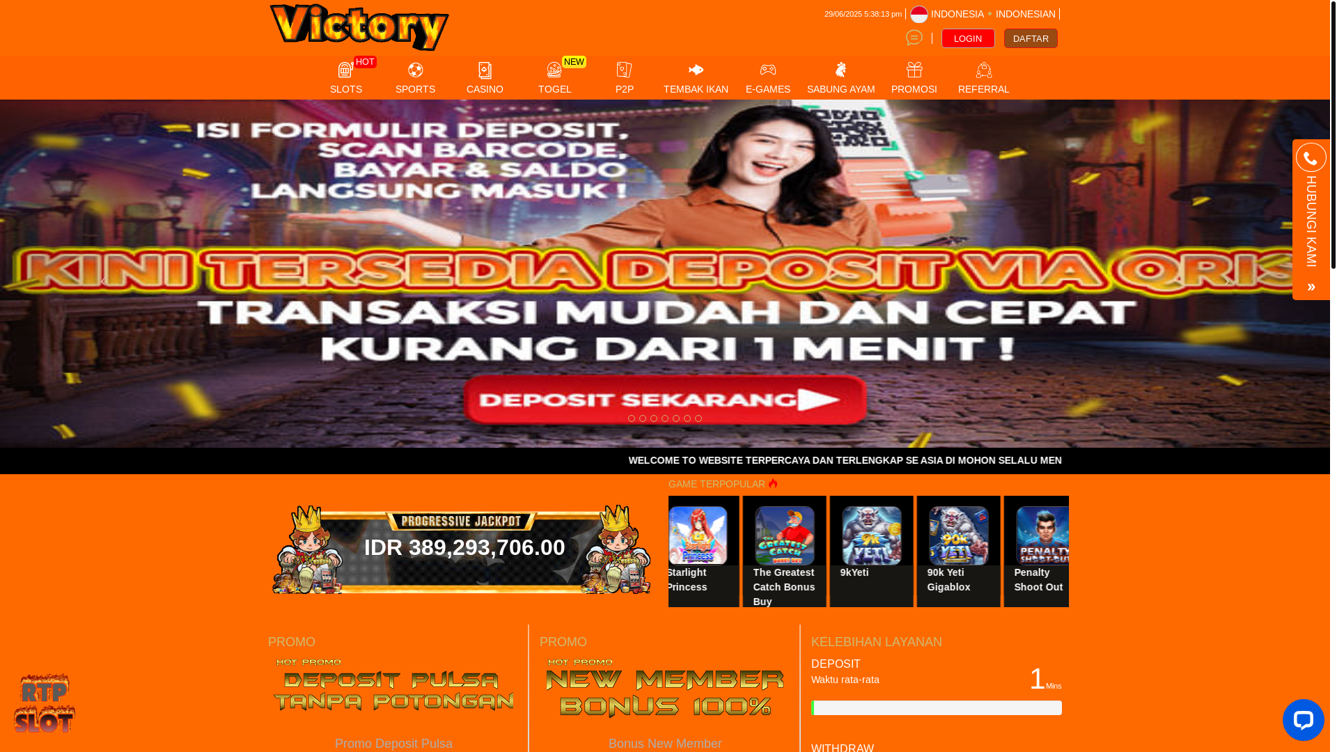 website screenshot of https://victorywin.cloud/