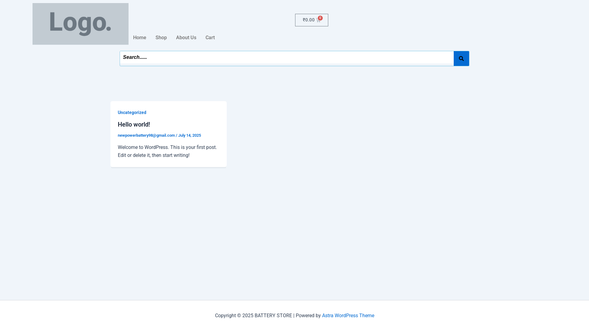 website screenshot of https://newpowerbattery.in/