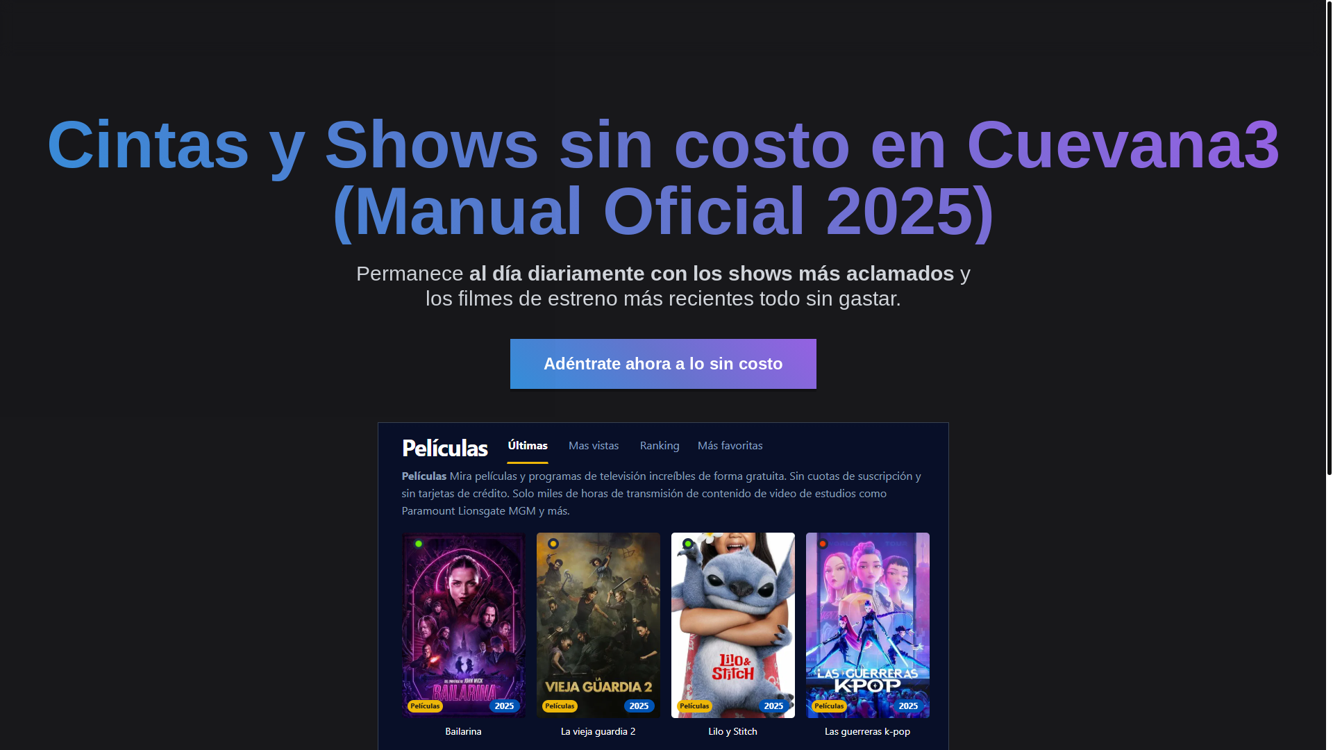 website screenshot of https://cuevana3-5a9b.pages.dev/