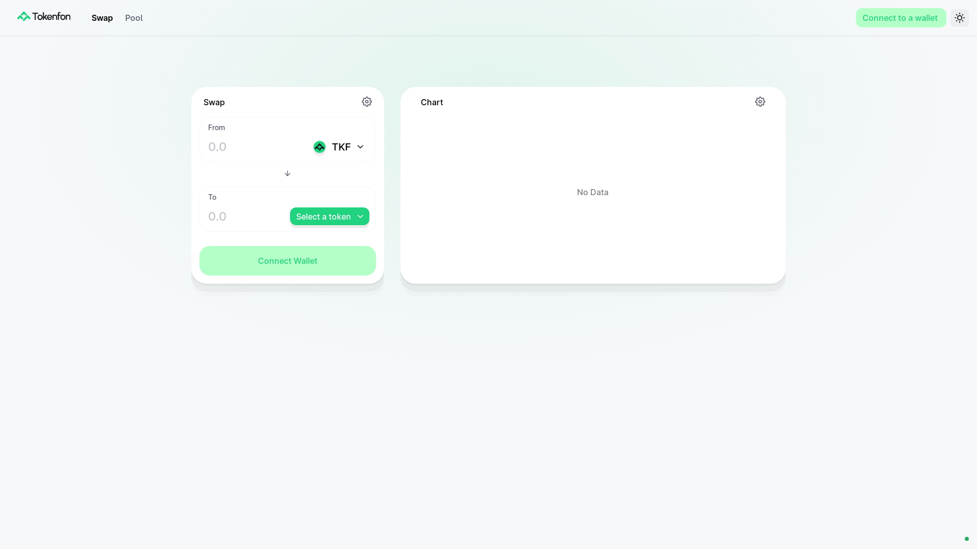 website screenshot of https://dex-interface-7se.pages.dev/