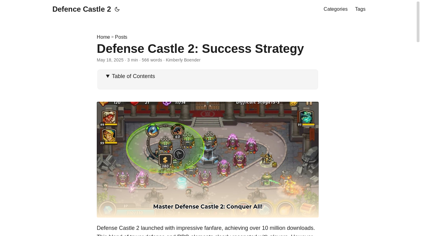 website screenshot of https://defence-castle-2.pages.dev/