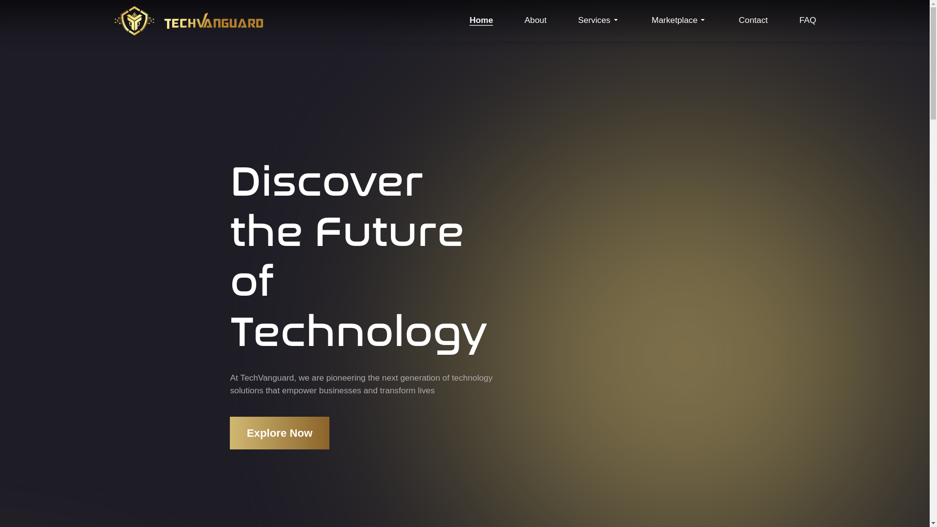 website screenshot of https://techvanguard.vn/