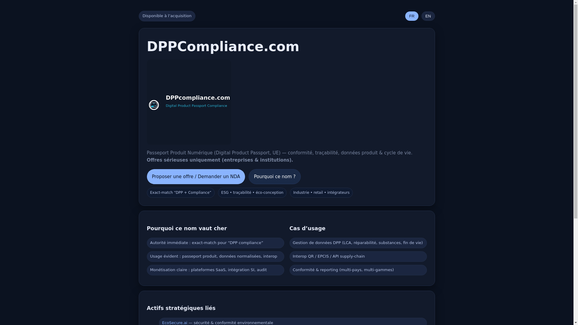 website screenshot of https://site-dppcompliance-com.pages.dev/
