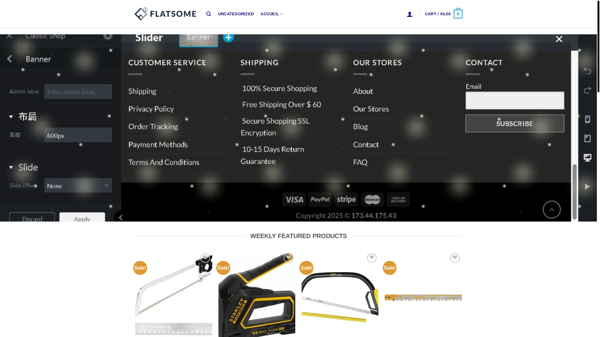 website screenshot of https://heidialain.shop/
