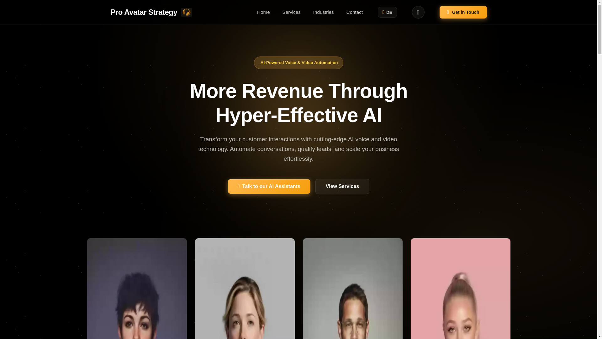 website screenshot of https://olivio-ai-agency.pages.dev/