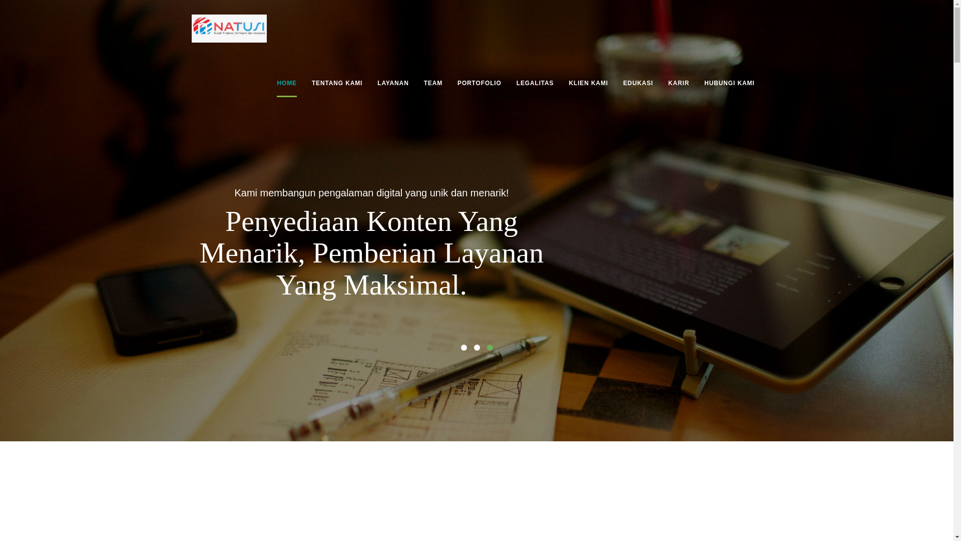 website screenshot of https://belgan.my.id/