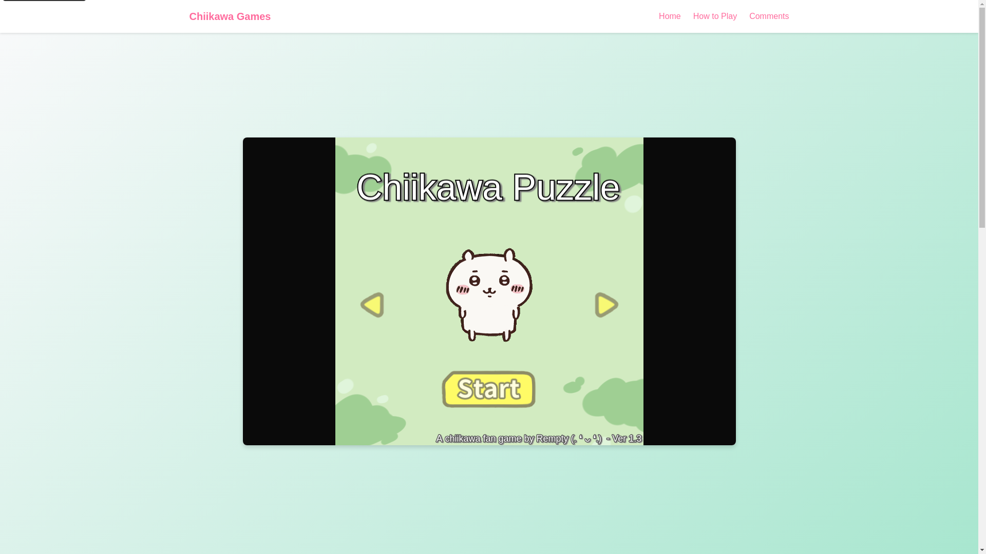 website screenshot of https://chiikawa-games.pages.dev/