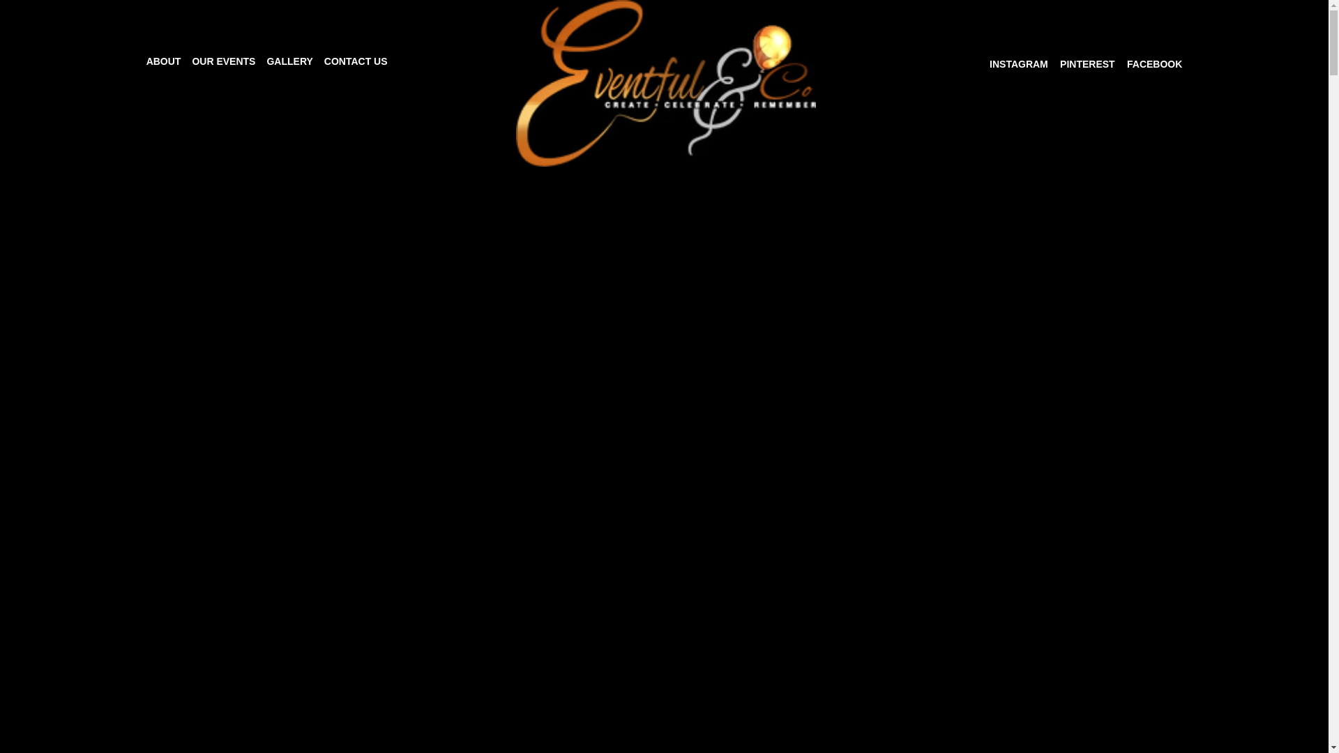 website screenshot of https://eventfulandco.co.uk/