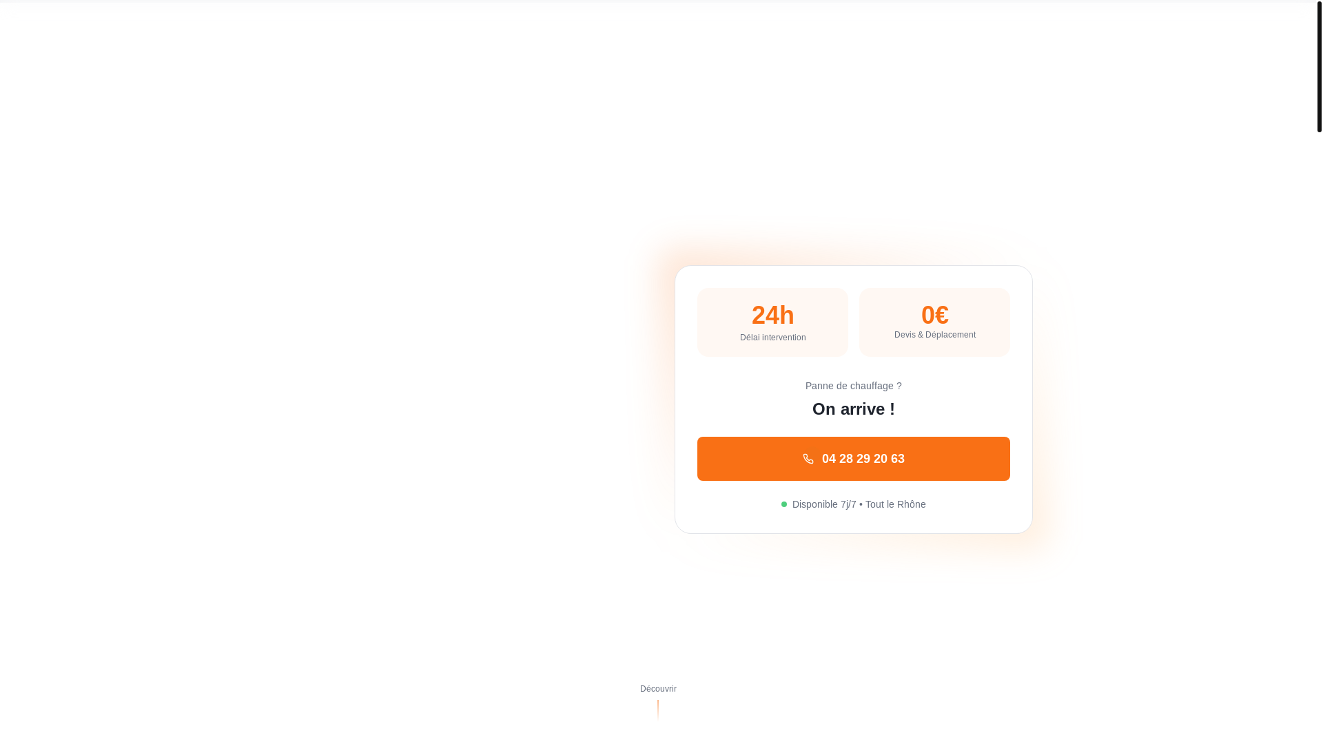 website screenshot of https://remplacement-chaudiere-lyon.fr/