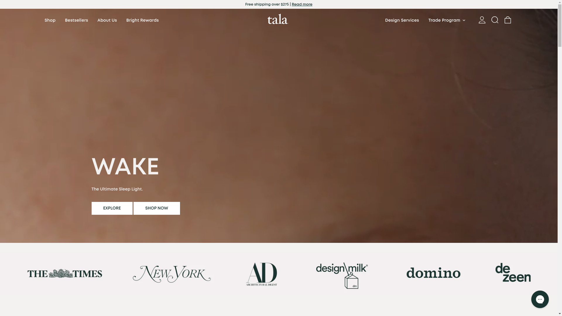 website screenshot of https://talaglobalpartnerships.com/
