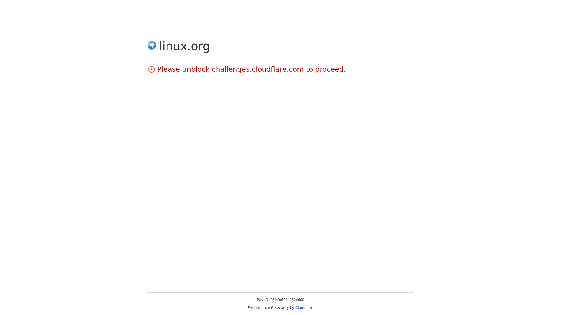 website screenshot of https://linux.org