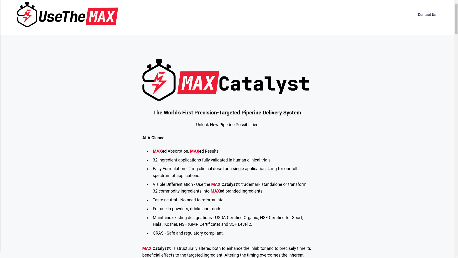 website screenshot of https://usethemax-com.pages.dev/