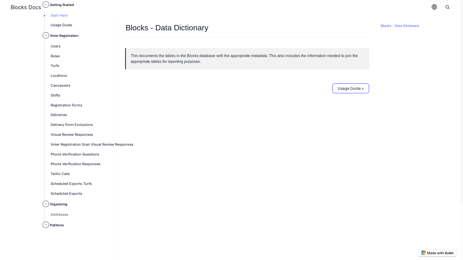 website screenshot of https://blocks-data-dictionary-bullet.pages.dev/