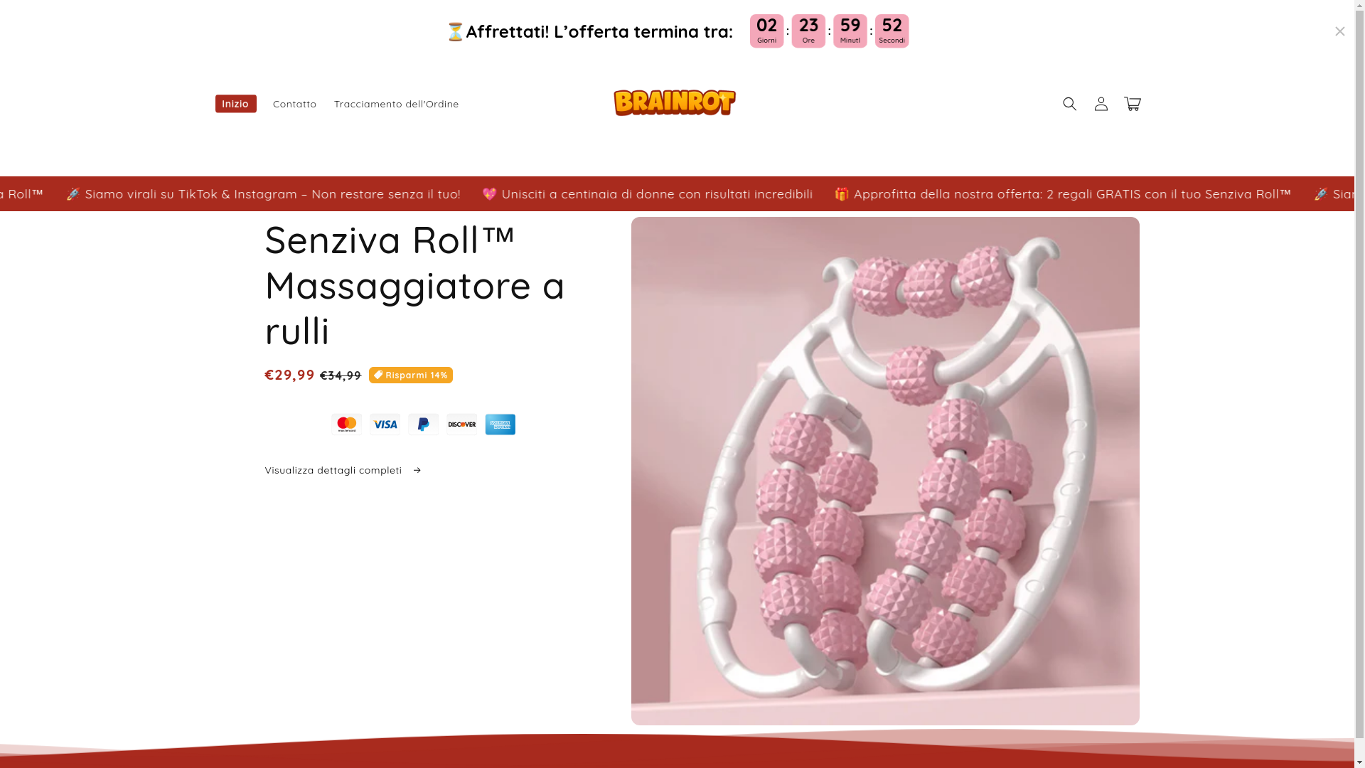 website screenshot of https://brainrotit.store/