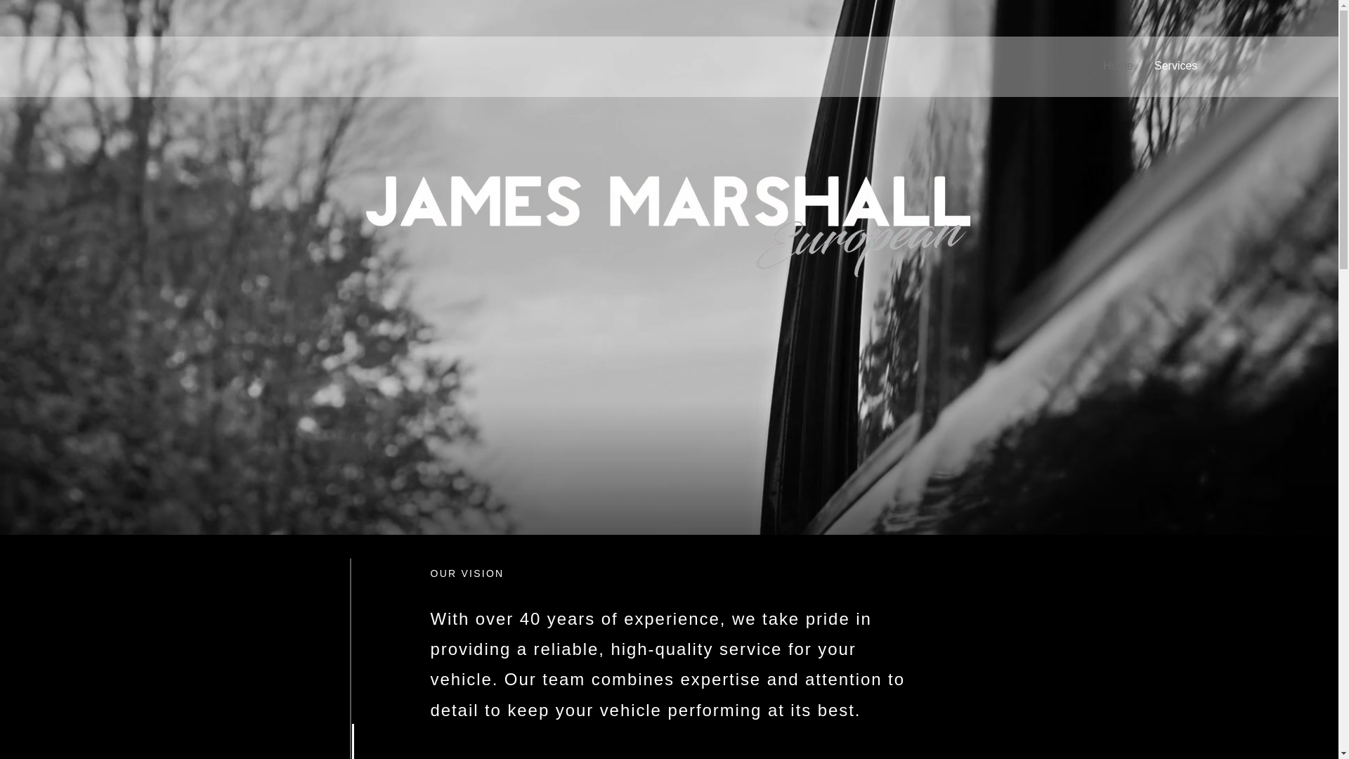 website screenshot of https://jamesmarshalleuropean.com/